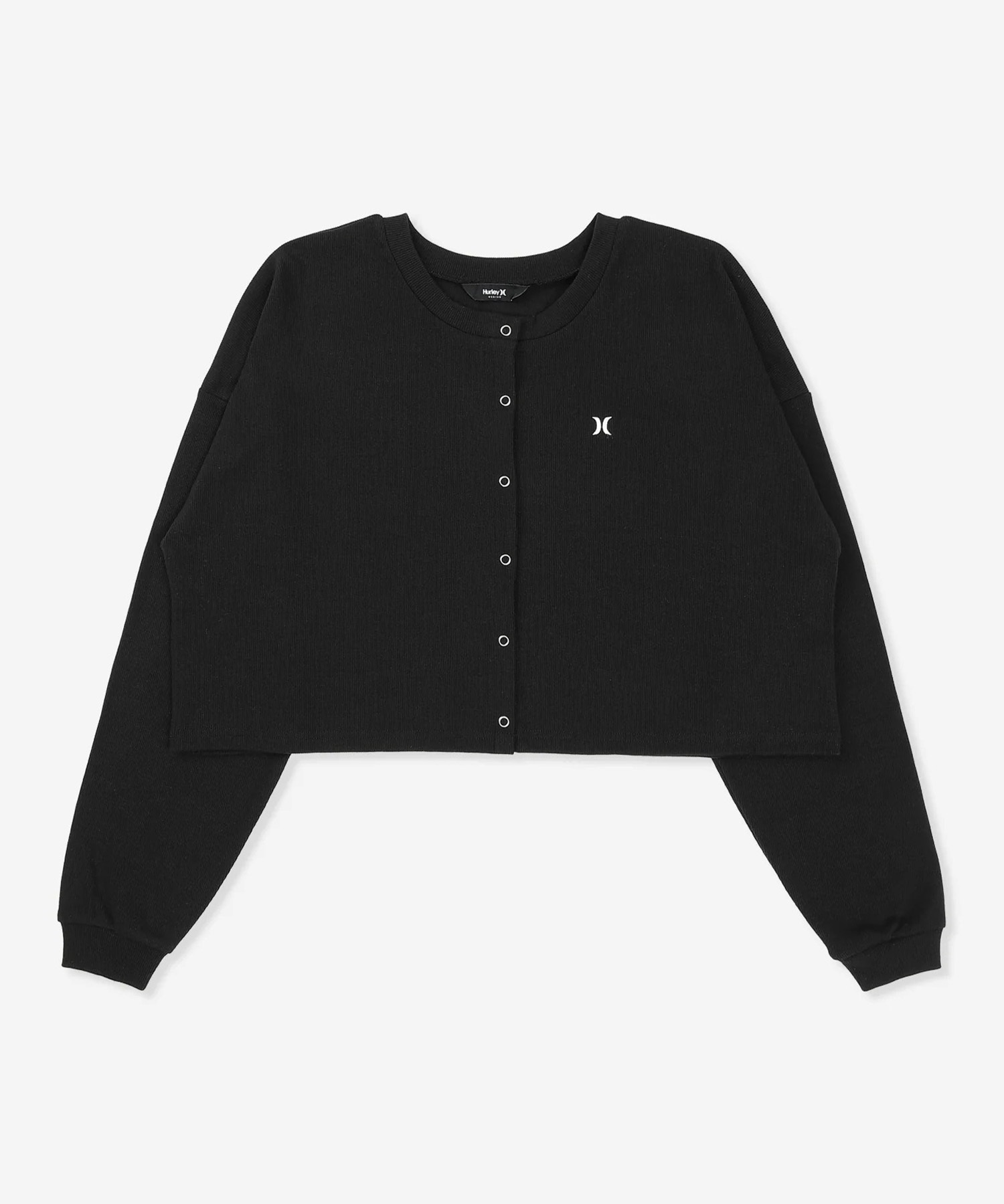 Hurley ハーレー カーディガン レディース クロップド丈 ショート丈