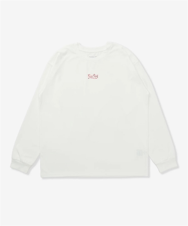 Hurley ハーレー 長袖 Tシャツ ロンT レディース ロゴ ワンポイント UVカット 吸汗速乾 耐塩素 水陸両用 セットアップ対応 WALS261035 UT