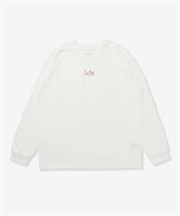 Hurley ハーレー 長袖 Tシャツ ロンT レディース ロゴ ワンポイント UVカット 吸汗速乾 耐塩素 水陸両用 セットアップ対応 WALS261035 UT(WHT-FREE)