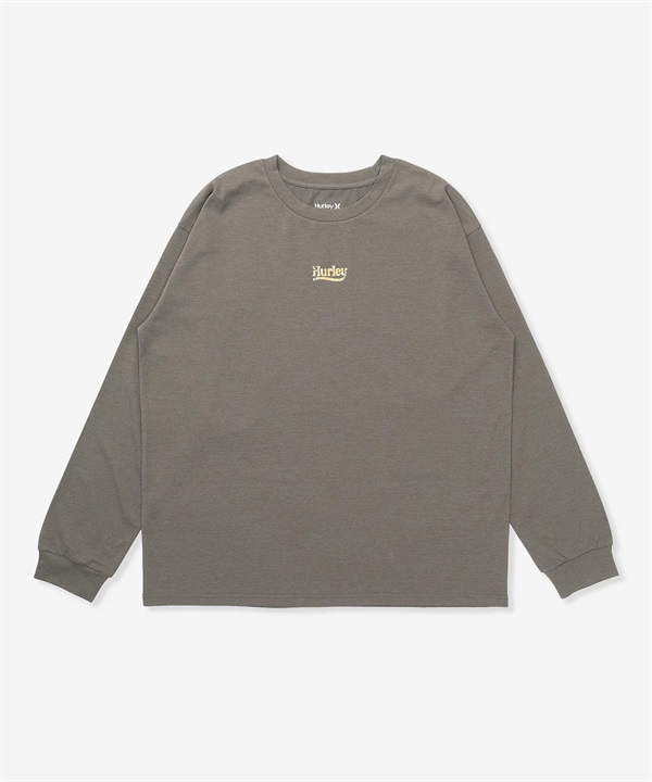 Hurley ハーレー 長袖 Tシャツ ロンT レディース ロゴ ワンポイント UVカット 吸汗速乾 耐塩素 水陸両用 セットアップ対応 WALS261035 UT