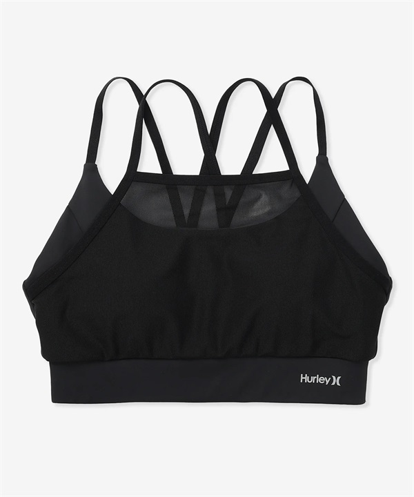 Hurley ハーレー タンクトップ レディース スポーツブラ スポブラ カップ付き UVカット 耐塩素 水陸両用 セットアップ対応 WASB261001 UT