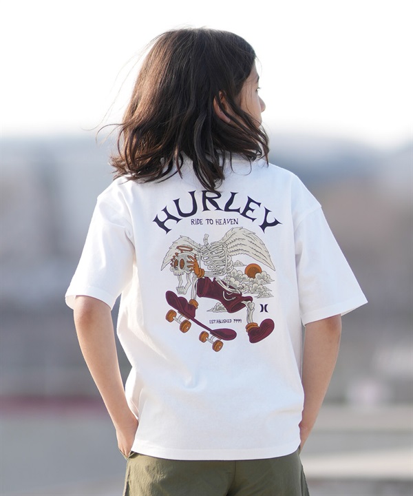 Hurley ハーレー 半袖 Tシャツ キッズ ジュニア 子供 FROM H TO H OVRSZD SS TEE BCSS261001