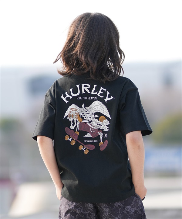 Hurley ハーレー 半袖 Tシャツ キッズ ジュニア 子供 FROM H TO H OVRSZD SS TEE BCSS261001