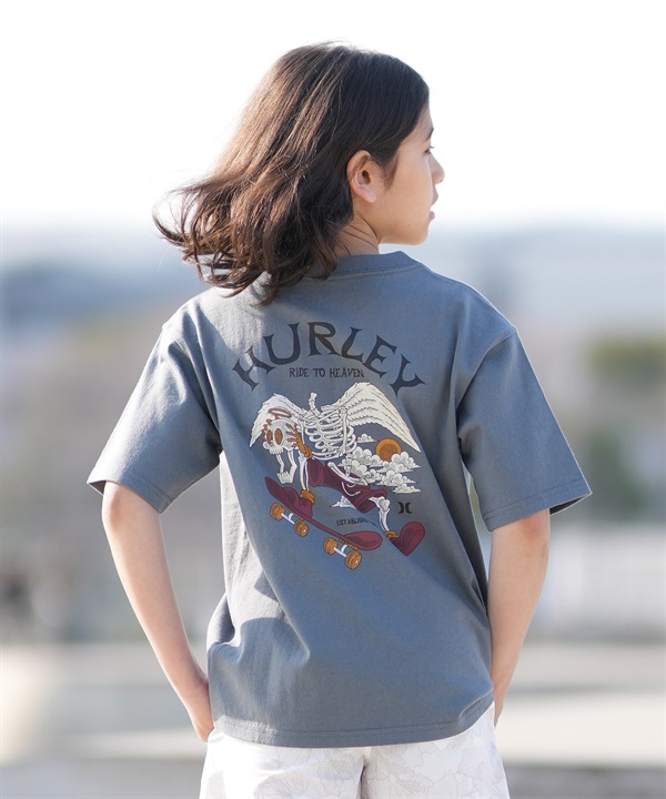 Hurley ハーレー 半袖 Tシャツ キッズ ジュニア 子供 FROM H TO H OVRSZD SS TEE BCSS261001