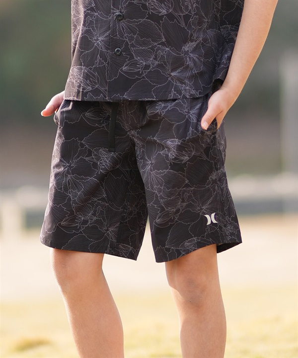 Hurley ハーレー ハーフパンツ ショートパンツ キッズ ジュニア 子供 PTM WVN IC FLORAL SHORTS BUWS261004