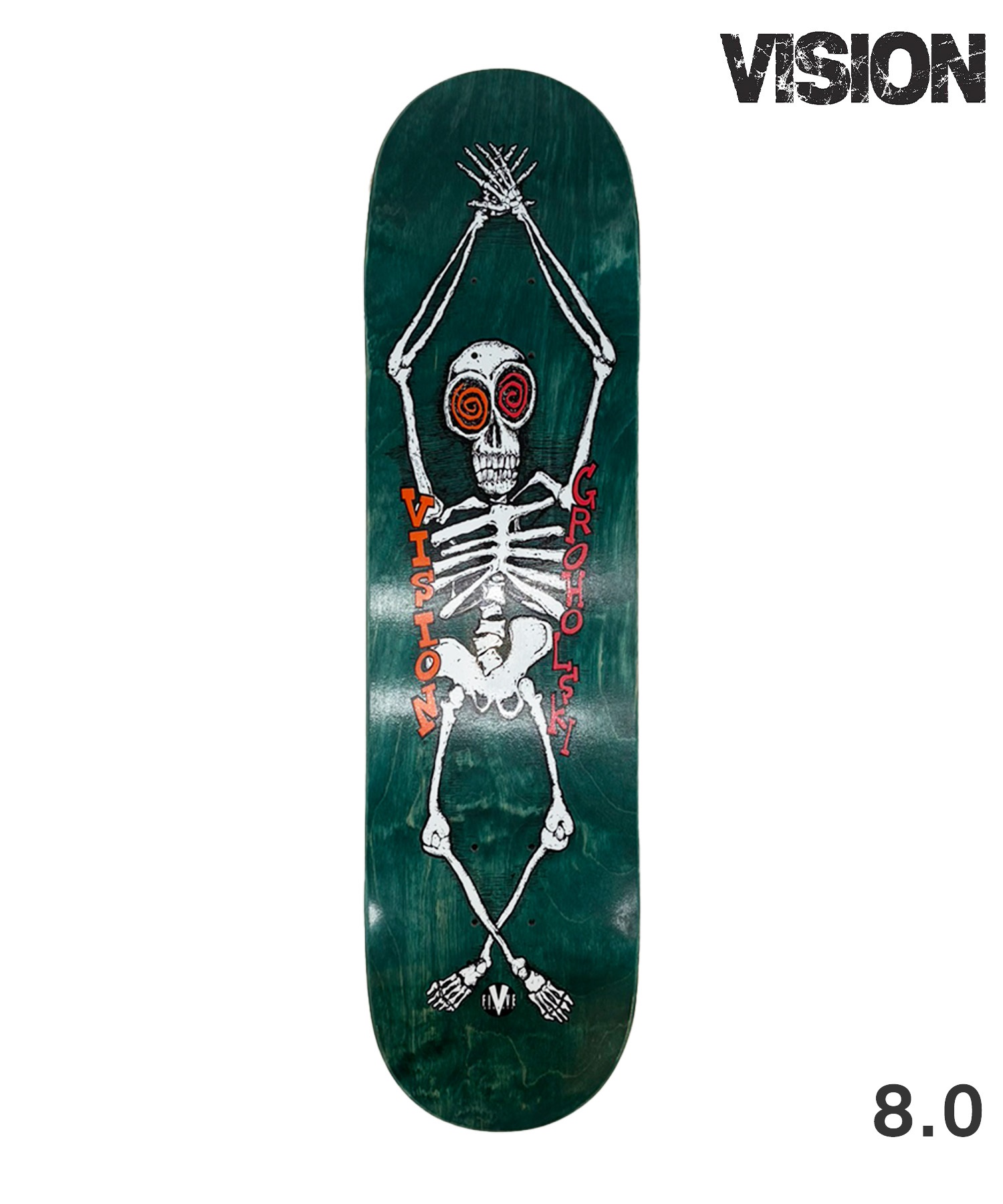 VISION STREET WEAR スケートボード コンプリート VISION ビジョン GROHOLSKI スケートボード デッキ 7.25 7.75 8 8.25