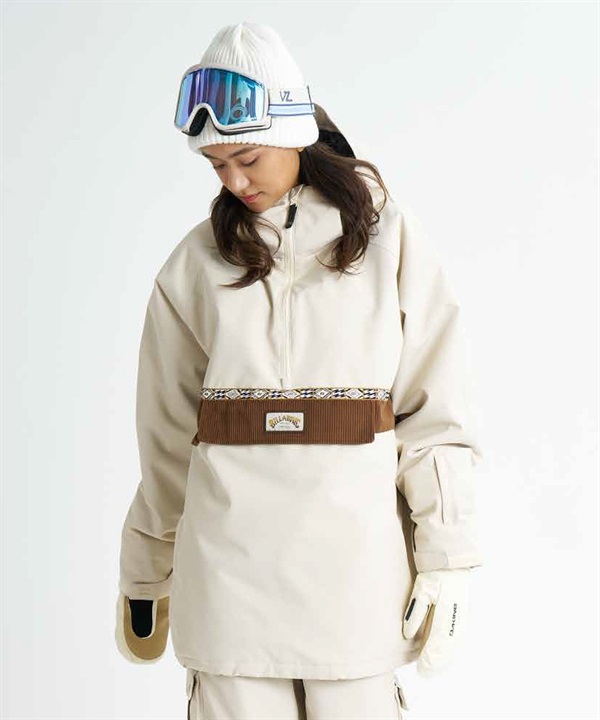 BILLABONG ビラボン アノラックジャケット ANORAK JACKET スノーボード ウェア ジャケット プルオーバー レディース 26-27 早期購入 店頭受取対象外