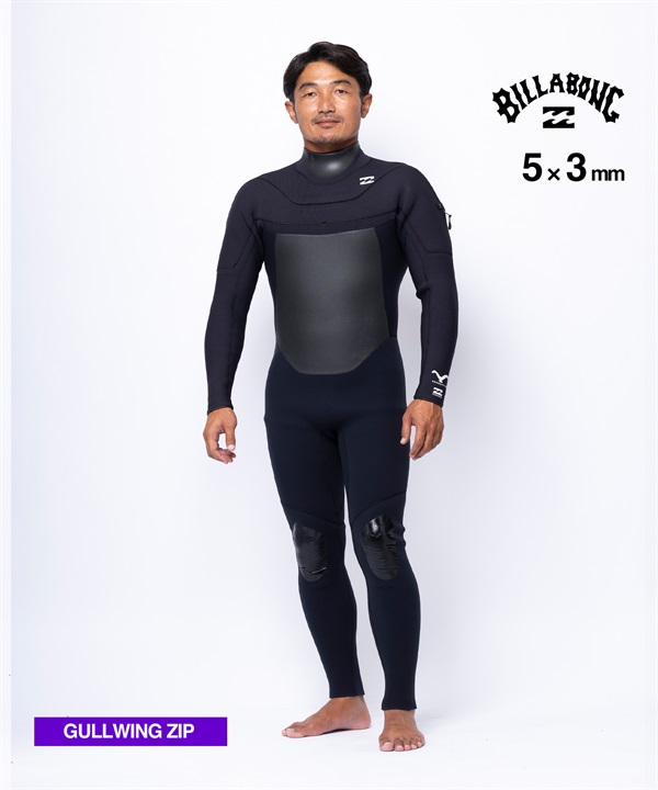 BILLABONG ビラボン ガルウィングジップ 3.0 ウルトラ BG018622 ウェットスーツ セミドライ メンズ