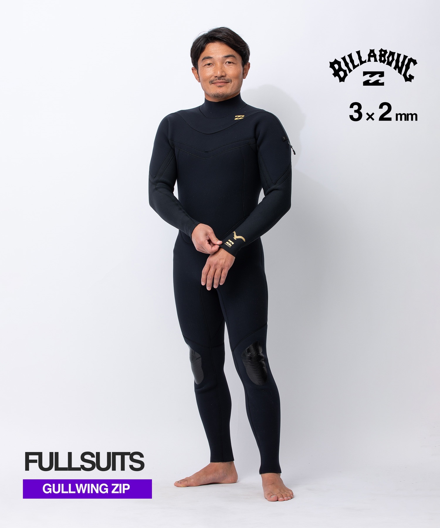 BILLABONG ビラボン ガルウィングジップ イタダキ BG018-010 ウェット