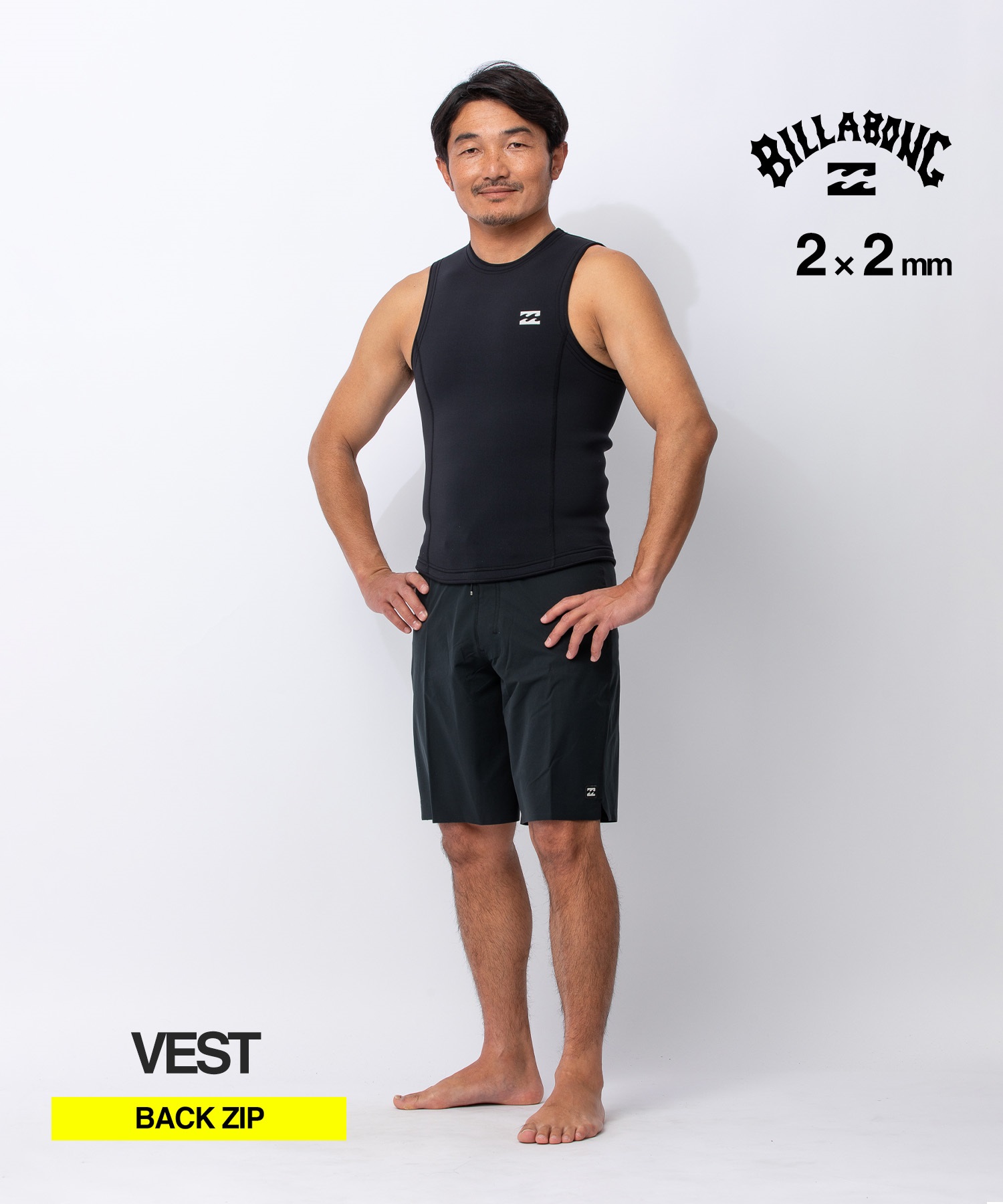 BILLABONG ビラボンノンジップアブソリュート ナチュラル BG018-003