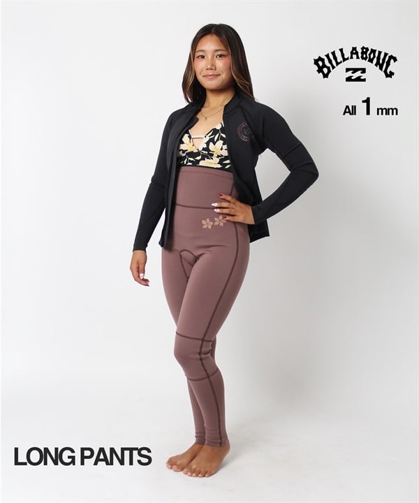BILLABONG ビラボン アブソリュート ピーキーレギンス  BG018-896 ウェットパンツ ベスト レディース