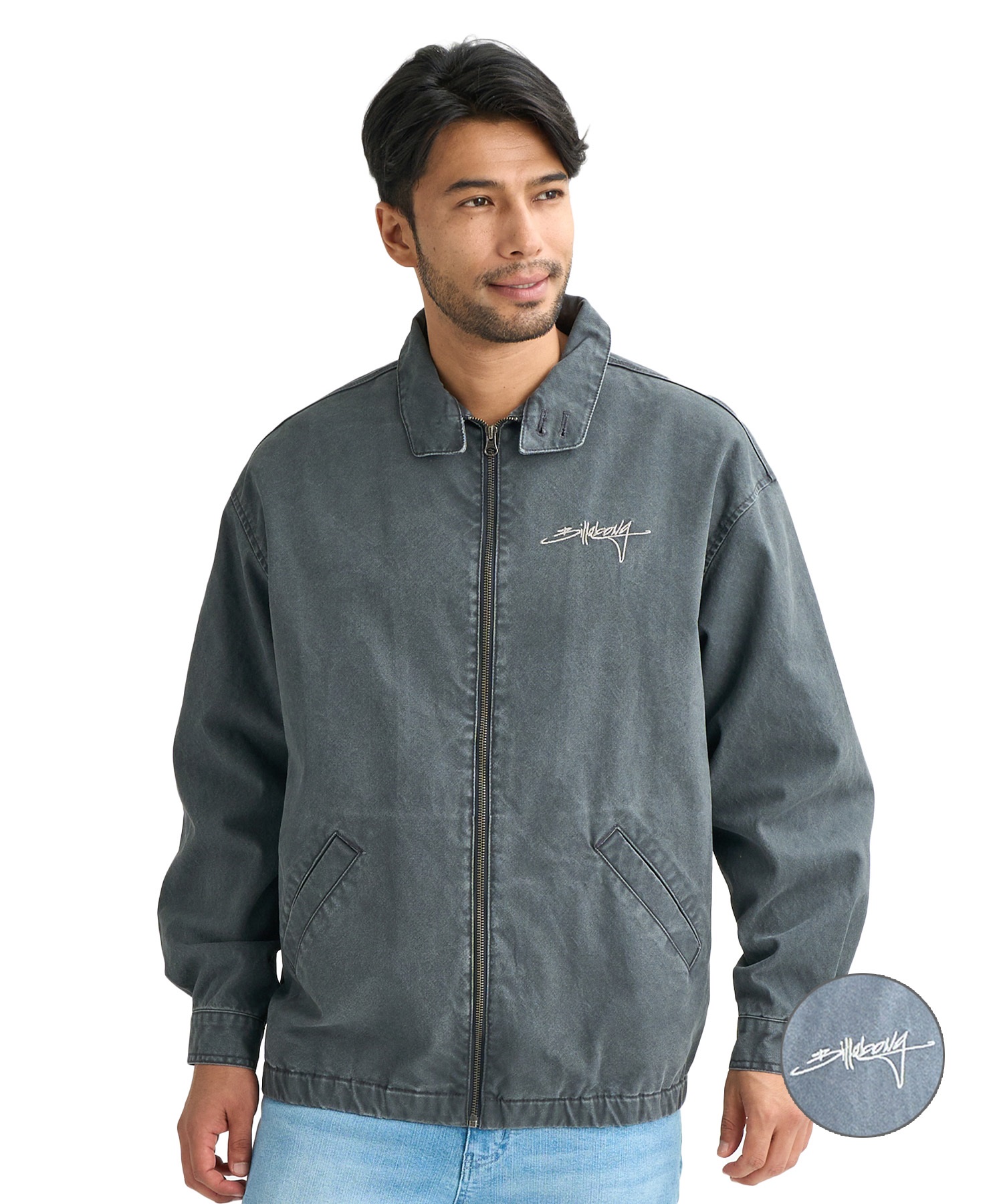 BILLABONG ビラボン ジャケット メンズ シンプル ZIP COATCH BG011750(BLK-M)