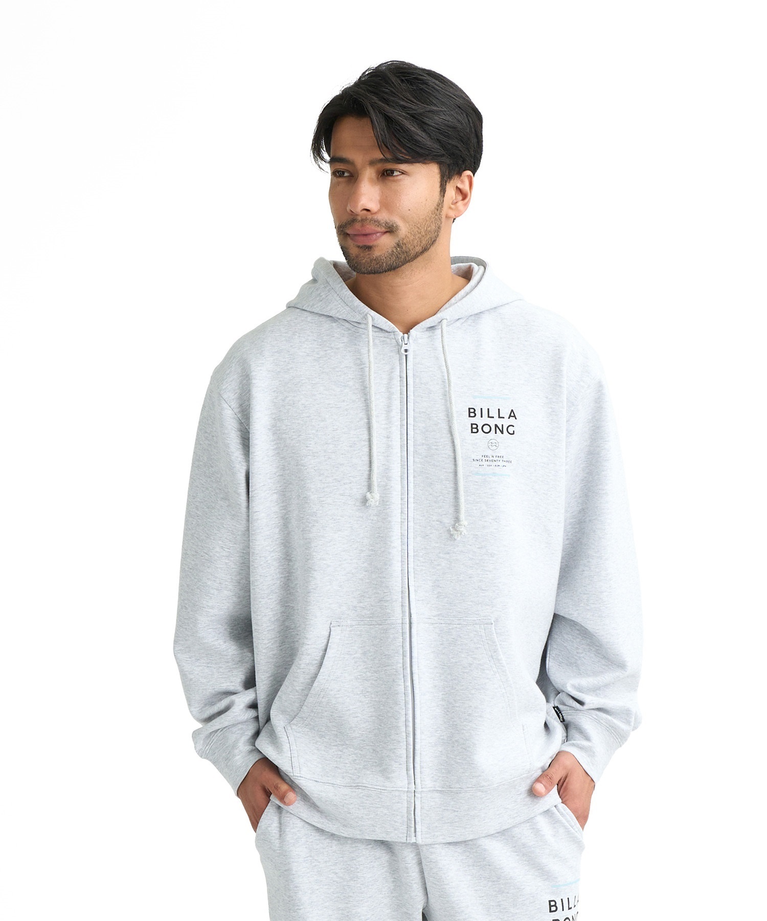 BILLABONG ビラボン ジップアップ パーカー メンズ セットアップ対応
