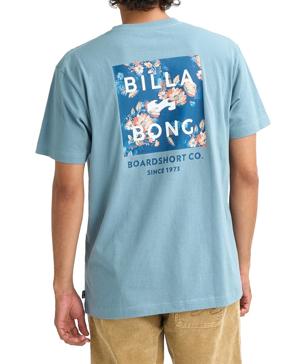 BILLABONG ビラボン 半袖 Tシャツ メンズ バックプリント SQUARE BG011201