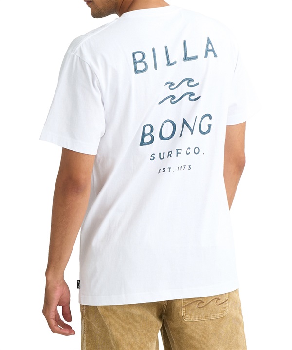 BILLABONG ビラボン 半袖 Tシャツ メンズ バックプリント ONE TIME BG011203