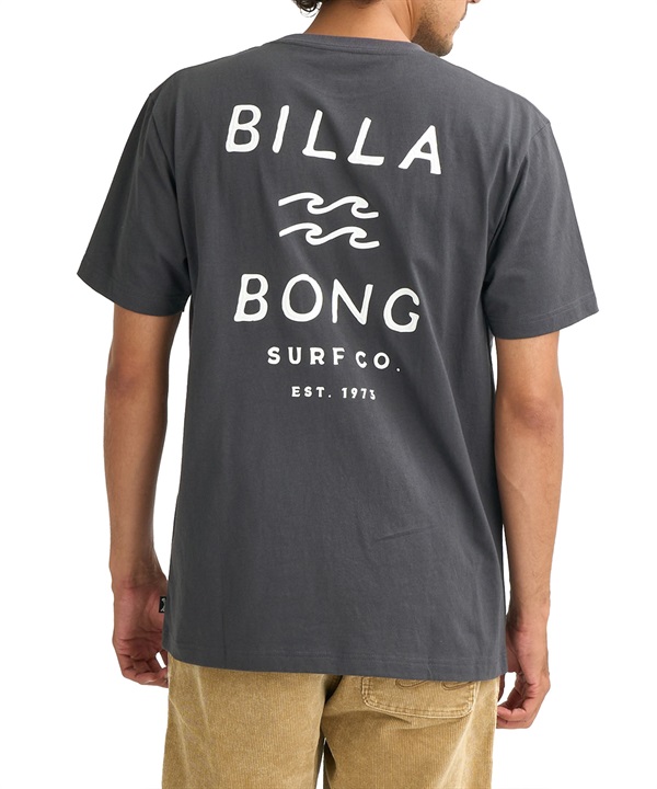 BILLABONG ビラボン 半袖 Tシャツ メンズ バックプリント ONE TIME BG011203