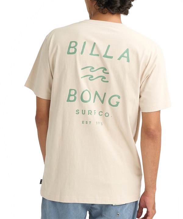BILLABONG ビラボン 半袖 Tシャツ メンズ バックプリント ONE TIME BG011203