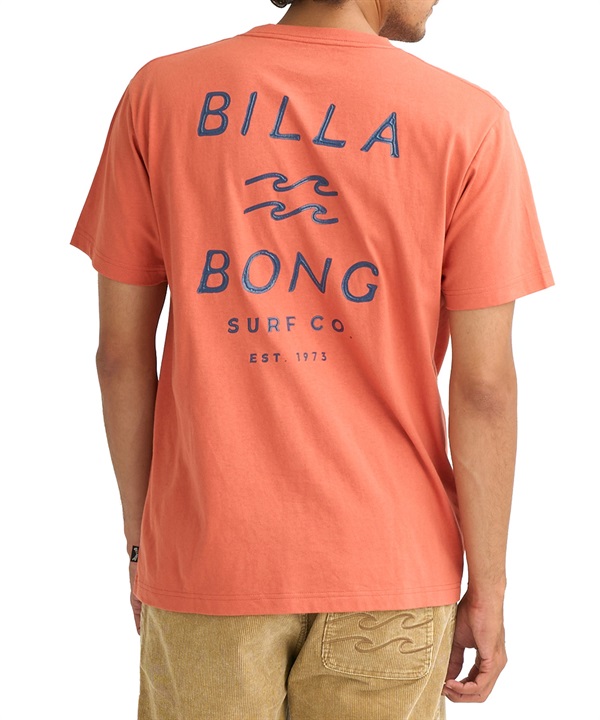 BILLABONG ビラボン 半袖 Tシャツ メンズ バックプリント ONE TIME BG011203