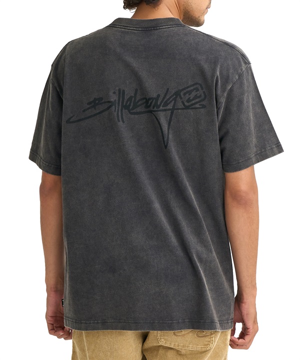 BILLABONG ビラボン 半袖 Tシャツ メンズ バックプリント SCRIPT LOGO BG011206