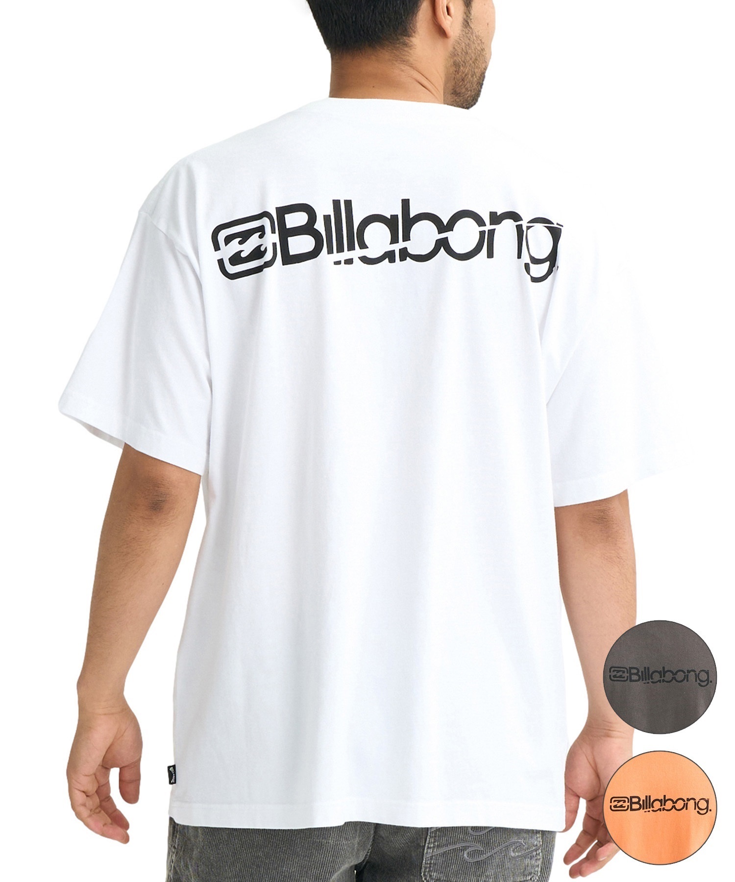 BILLABONG ビラボン 半袖 Tシャツ メンズ ロゴ バックプリント