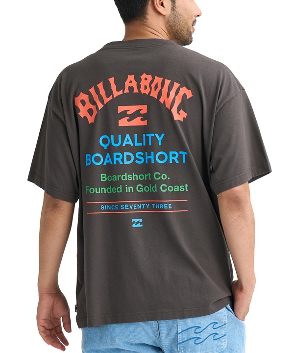 BILLABONG ビラボン 半袖 Tシャツ メンズ ロゴ バックプリント BG011214