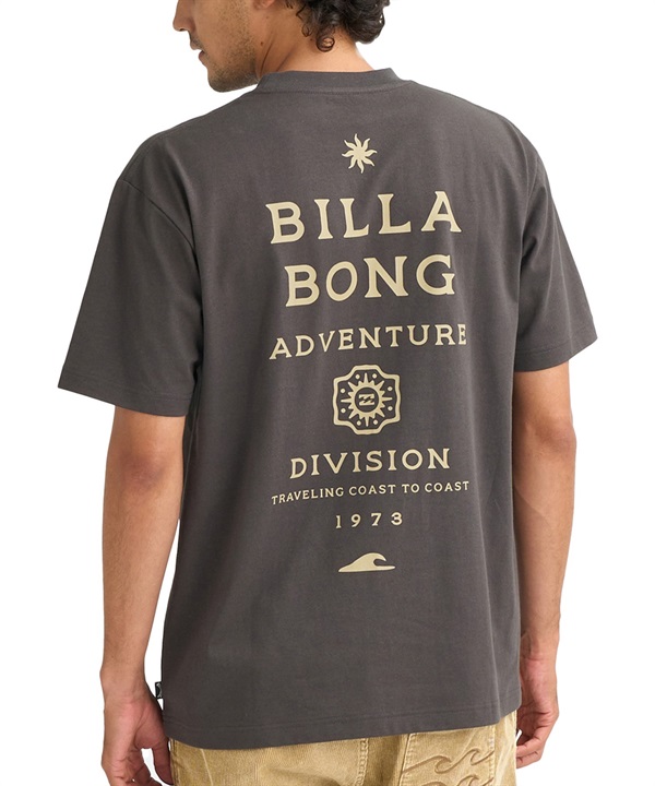 BILLABONG ビラボン 半袖 Tシャツ メンズ ロゴ バックプリント 接触冷感 速乾 BG011219