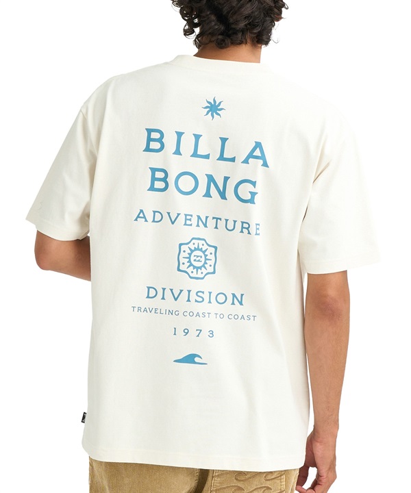 BILLABONG ビラボン 半袖 Tシャツ メンズ ロゴ バックプリント 接触冷感 速乾 BG011219