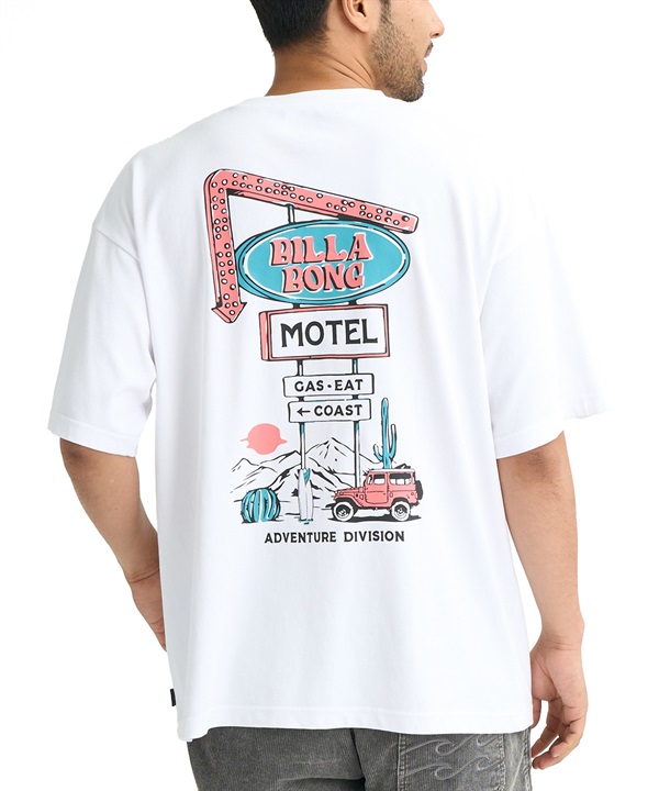 BILLABONG ビラボン 半袖 Tシャツ メンズ バックプリント 速乾 BG011223