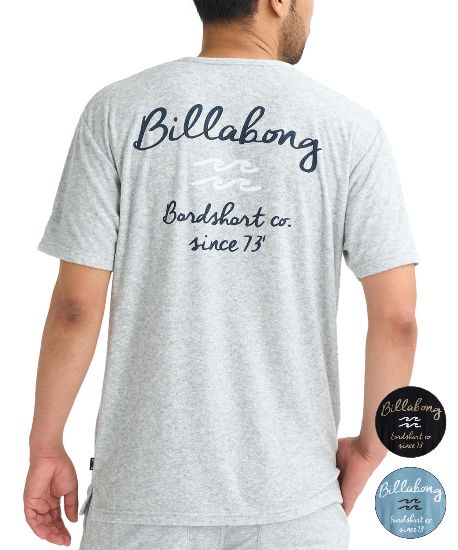 BILLABONG ビラボン 半袖 Tシャツ メンズ ポケT ロゴ バックプリント