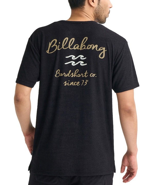 BILLABONG ビラボン 半袖 Tシャツ メンズ ポケT ロゴ バックプリント パイル生地 セットアップ対応 BG011301