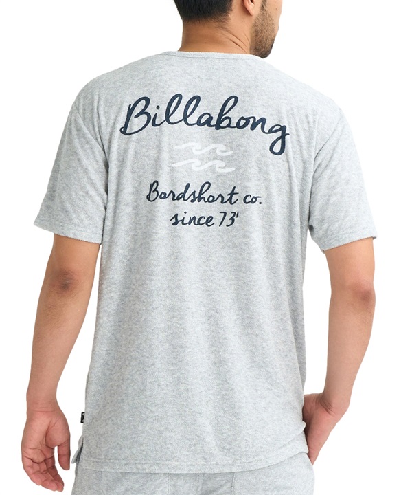 BILLABONG ビラボン 半袖 Tシャツ メンズ ポケT ロゴ バックプリント パイル生地 セットアップ対応 BG011301