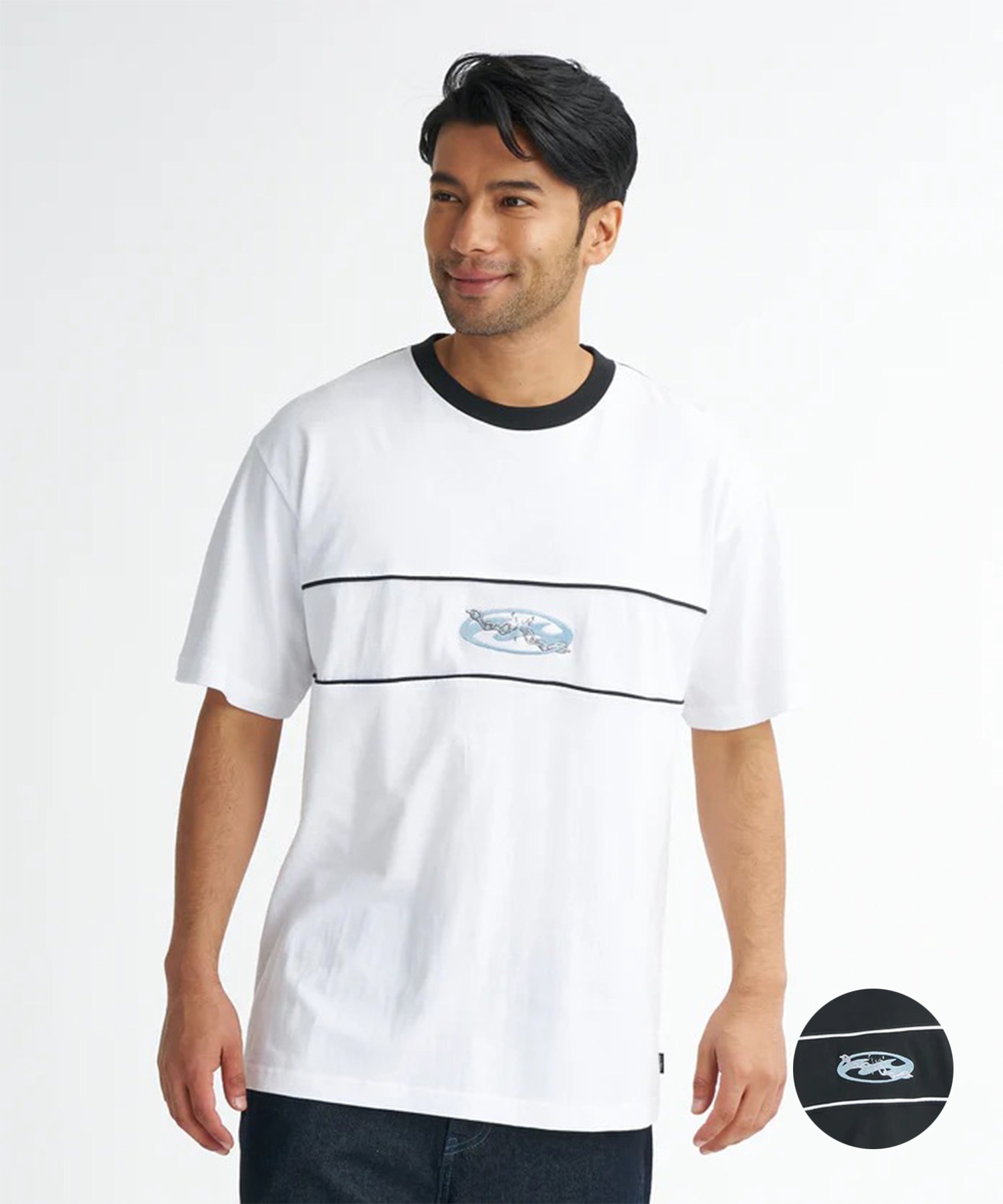 BILLABONG ビラボン 半袖 Tシャツ メンズ クルーネック BAD DOG