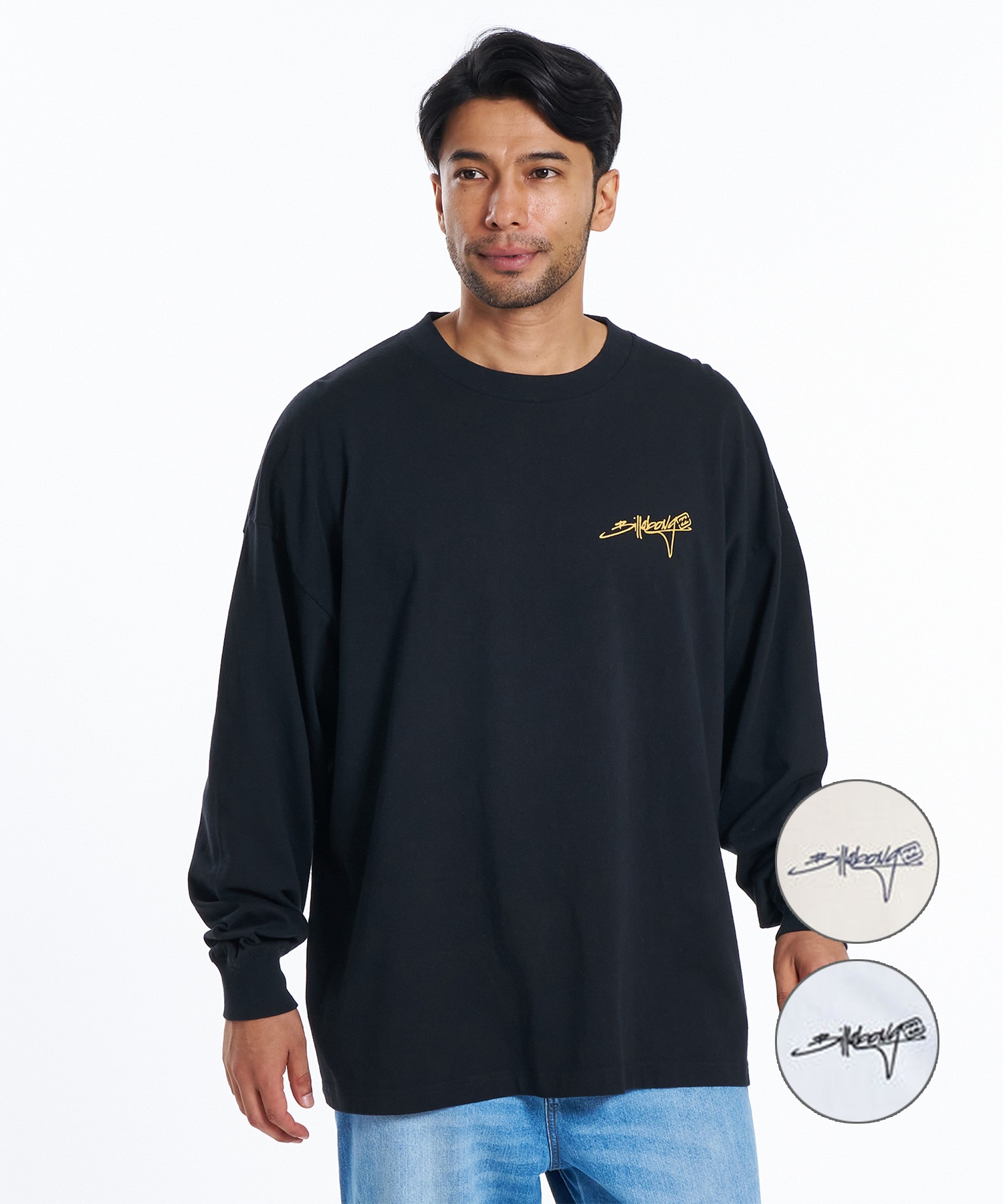 BILLABONG ビラボン 長袖 Tシャツ ロンT メンズ シンプル SCRIPT