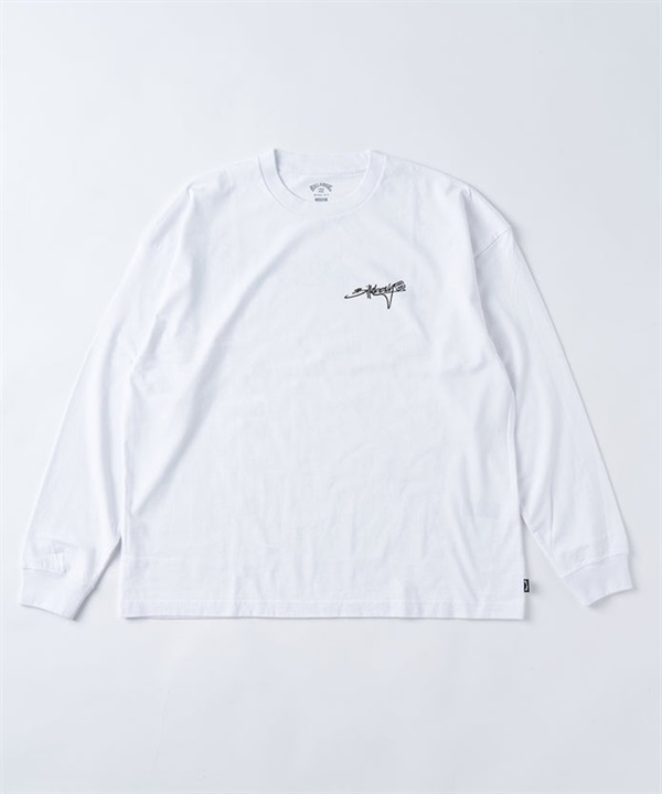 BILLABONG ビラボン 長袖 Tシャツ ロンT メンズ シンプル SCRIPT BG011050
