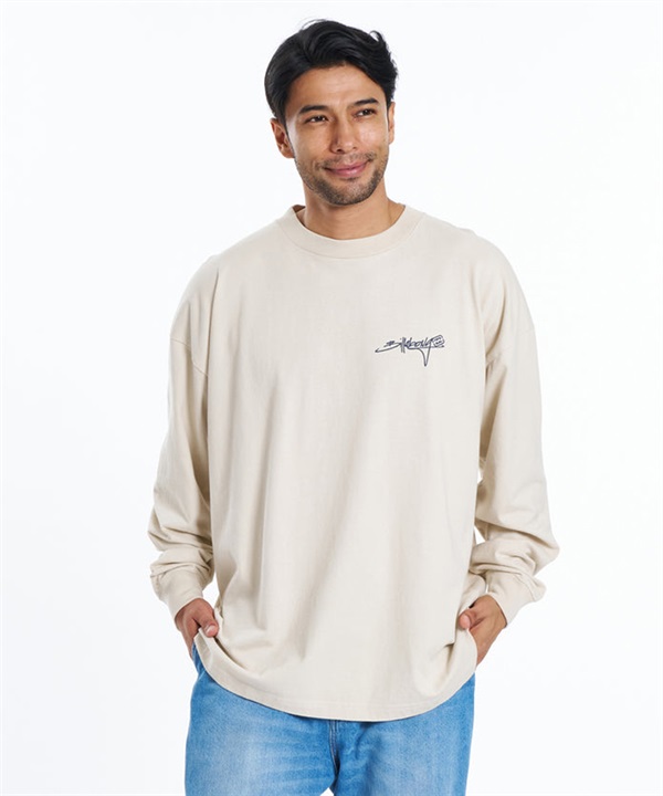 BILLABONG ビラボン 長袖 Tシャツ ロンT メンズ シンプル SCRIPT BG011050