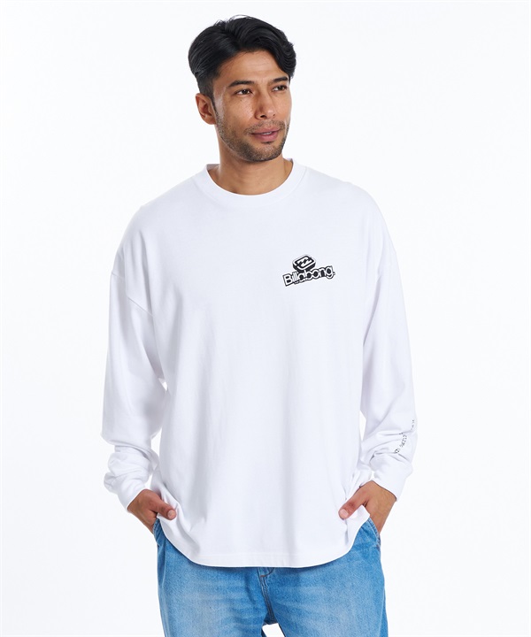 BILLABONG ビラボン 長袖 Tシャツ ロンT メンズ シンプル Y2K RE ISSUE BG011055