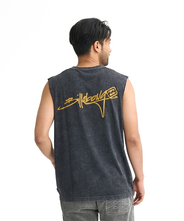 BILLABONG ビラボン タンクトップ メンズ Y2Kロゴ 【MASULE FIT】SCRIPT LOGO BG011351