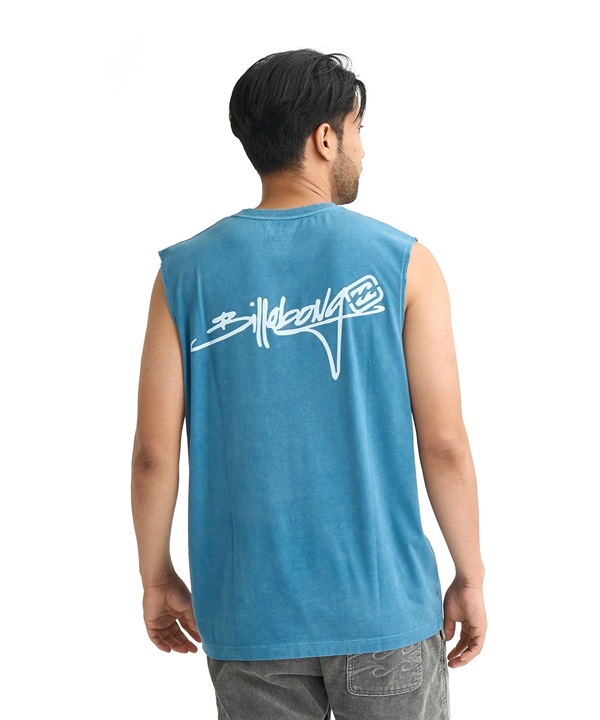 BILLABONG ビラボン タンクトップ メンズ Y2Kロゴ 【MASULE FIT】SCRIPT LOGO BG011351