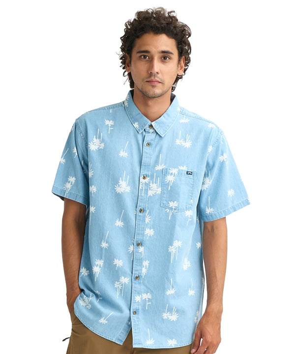 BILLABONG ビラボン 半袖 シャツ メンズ コットンリヨセル生地 SUNDAYS MINI SS BG011126