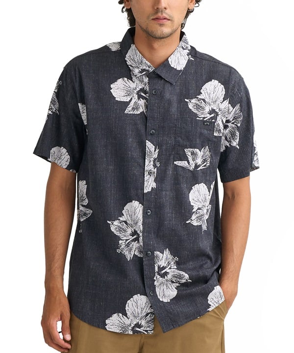 BILLABONG ビラボン 半袖 シャツ メンズ 花柄 BG011128