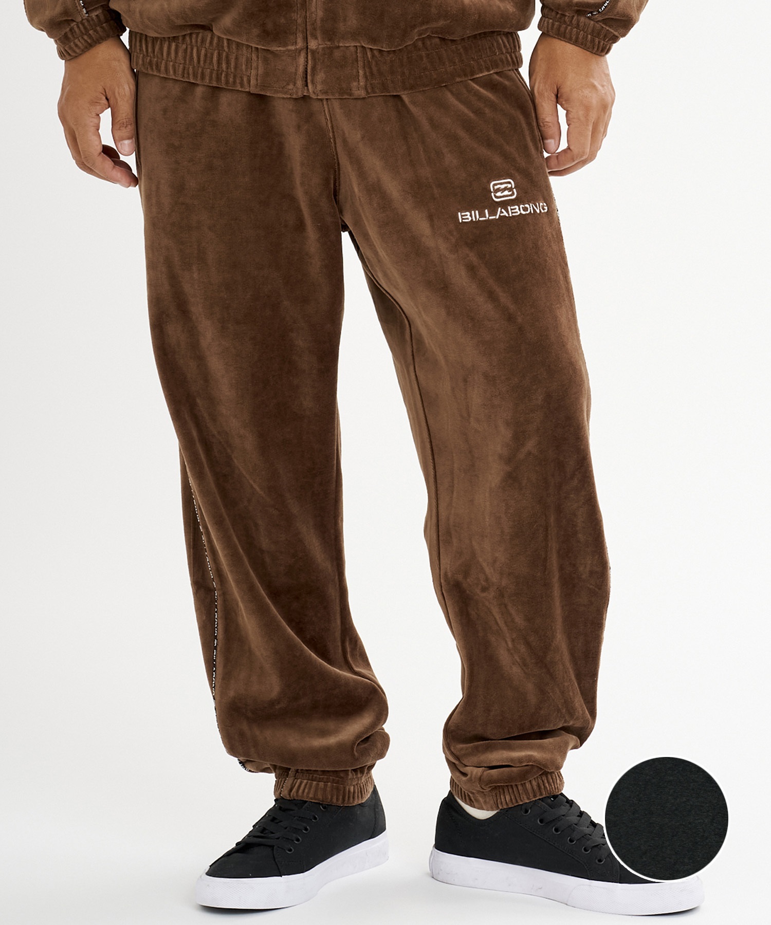 BILLABONG ビラボン ジャージ トラックパンツ メンズ ベロア TRACK