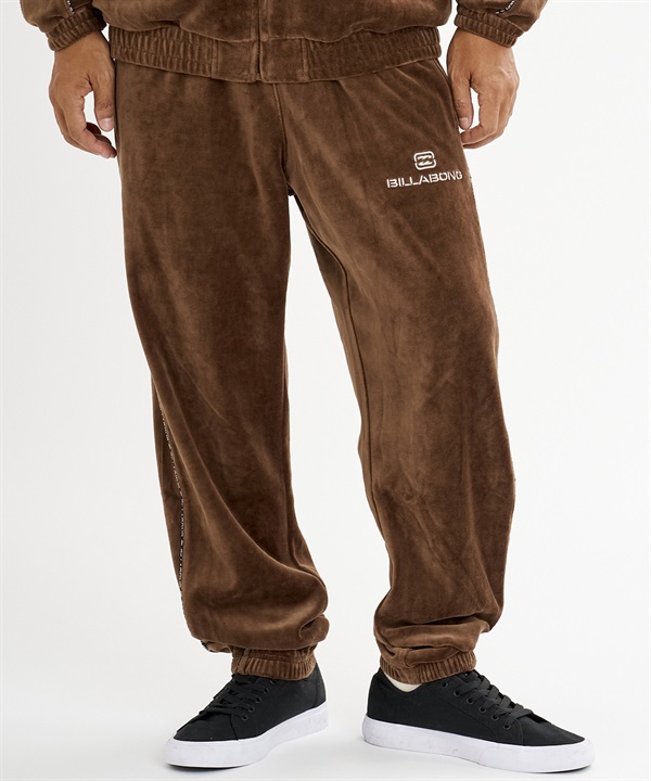 BILLABONG ビラボン ジャージ トラックパンツ メンズ ベロア TRACK PANT BG012710