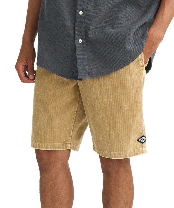 BILLABONG ビラボン ハーフパンツ ショートパンツ メンズ CORDUROY LAYBACKS ショートパンツ BG011608