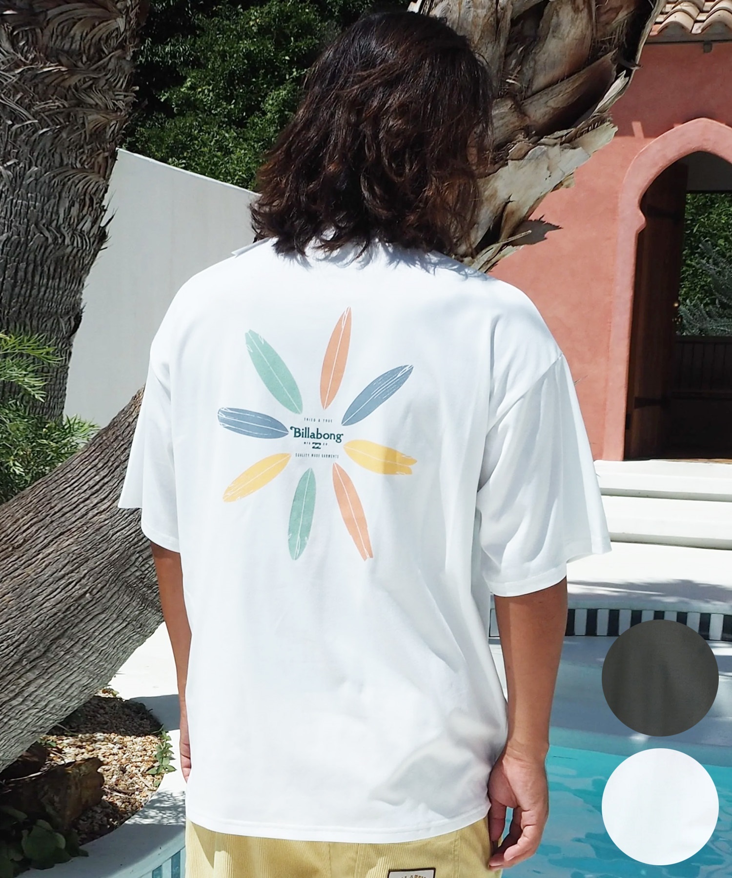 BILLABONG ビラボン 水着 ラッシュガード ジップアップ パーカー