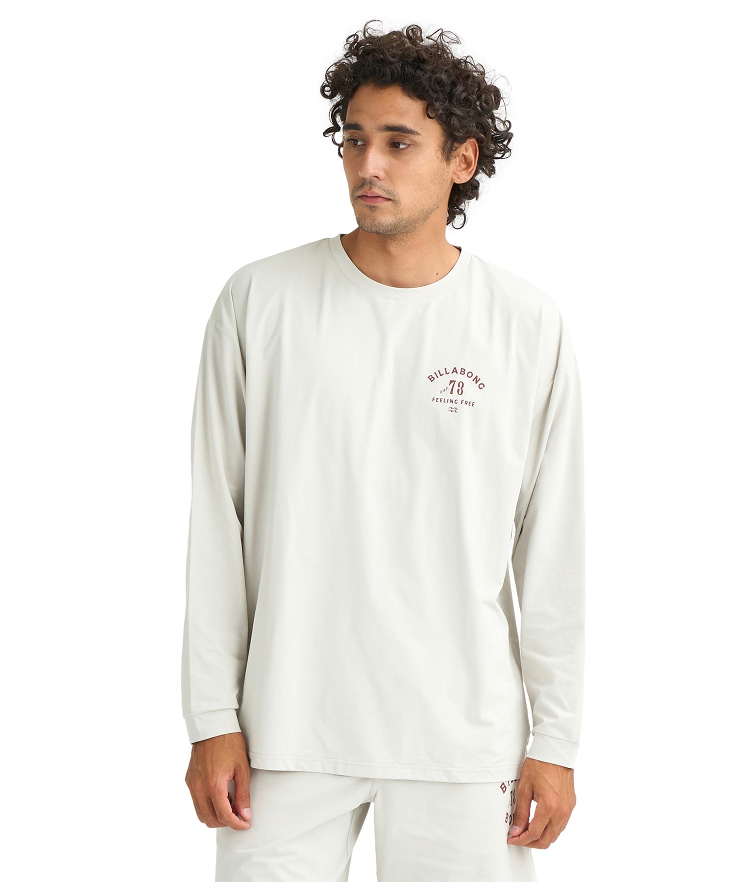 BILLABONG ビラボン 長袖 Tシャツ ロンT メンズ 水陸両用 PEACH SOFTTY