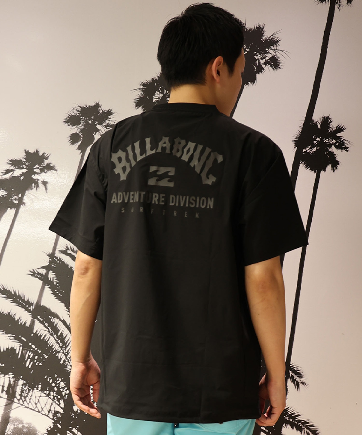 BILLABONG ビラボン 水着 ラッシュガード 半袖 Tシャツ メンズ バック