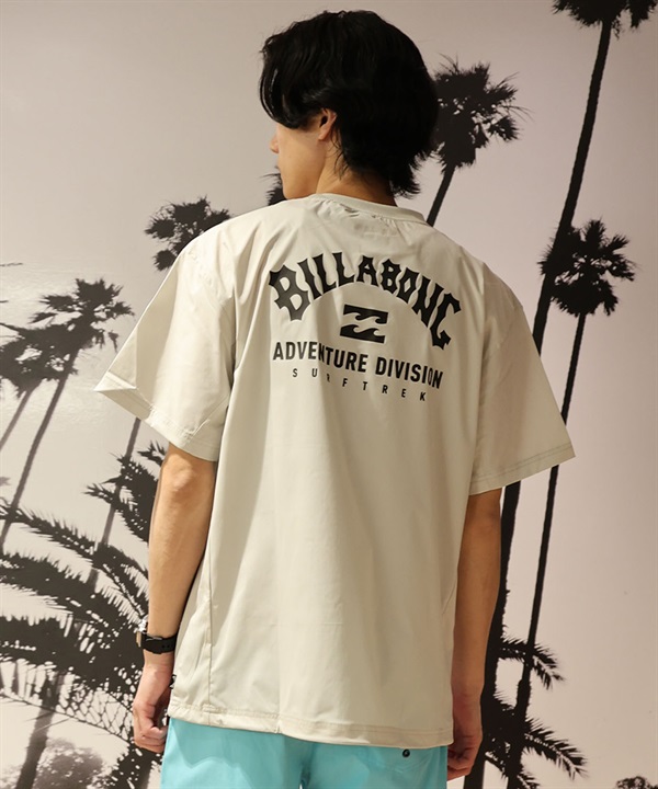 BILLABONG ビラボン 水着 ラッシュガード 半袖 Tシャツ メンズ バックプリント BG011876