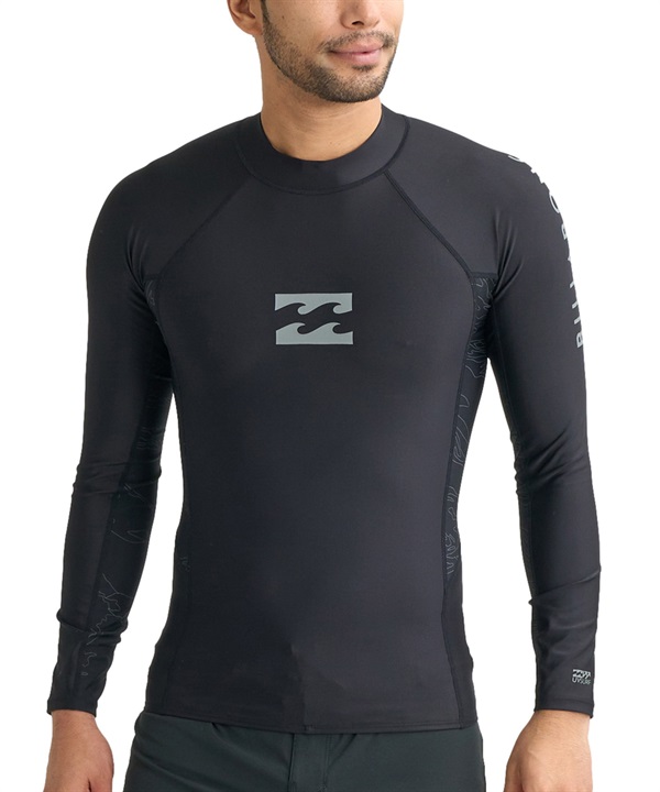 BILLABONG ビラボン 水着 ラッシュガード 長袖 Tシャツ ロンT メンズ UVカット BG011851
