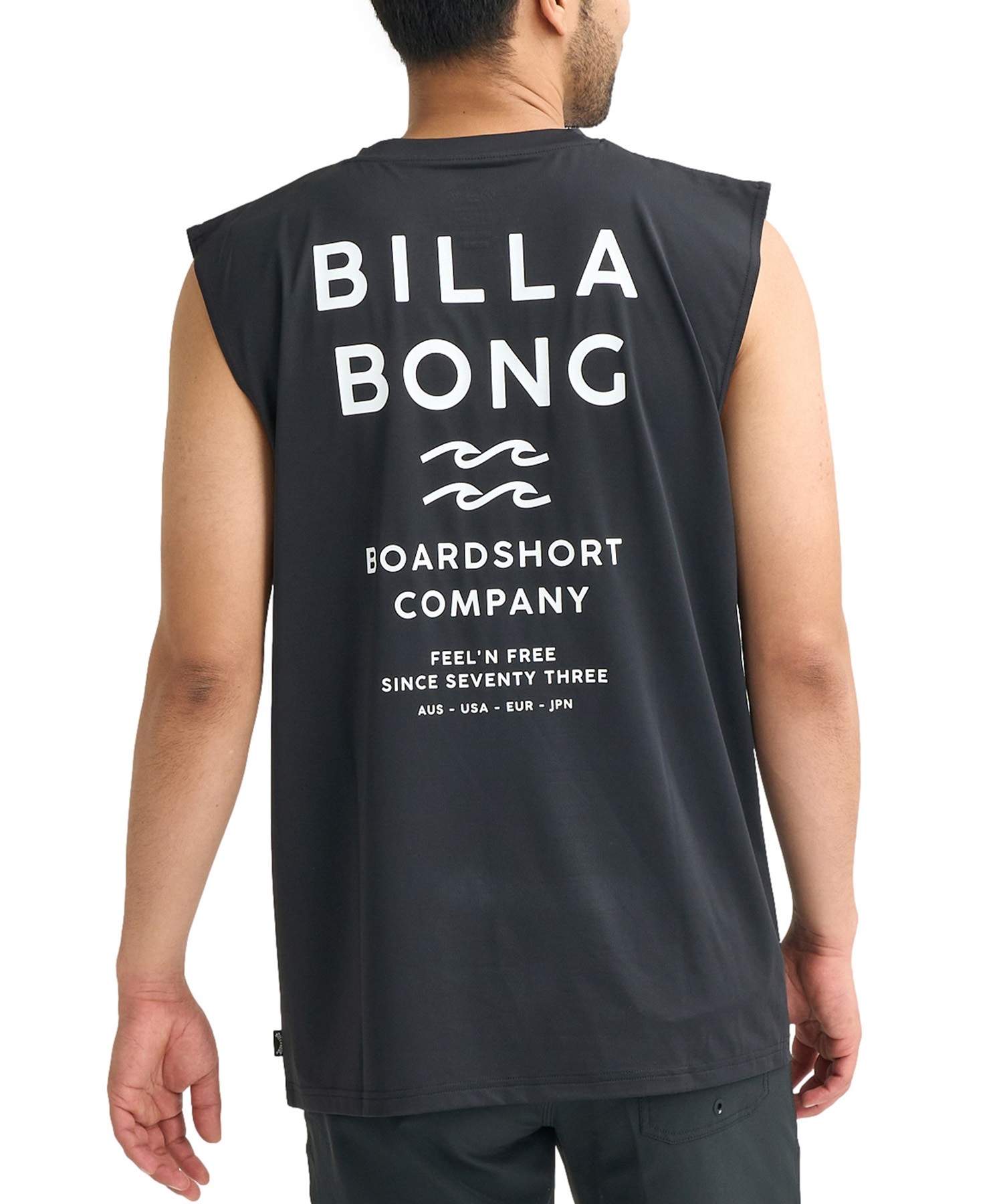 ビラボン　Billabong ブラックセパレート水着 新品タグ付き BILLABONG ビラボン 水着 ラッシュガード タンクトップ メンズ バック