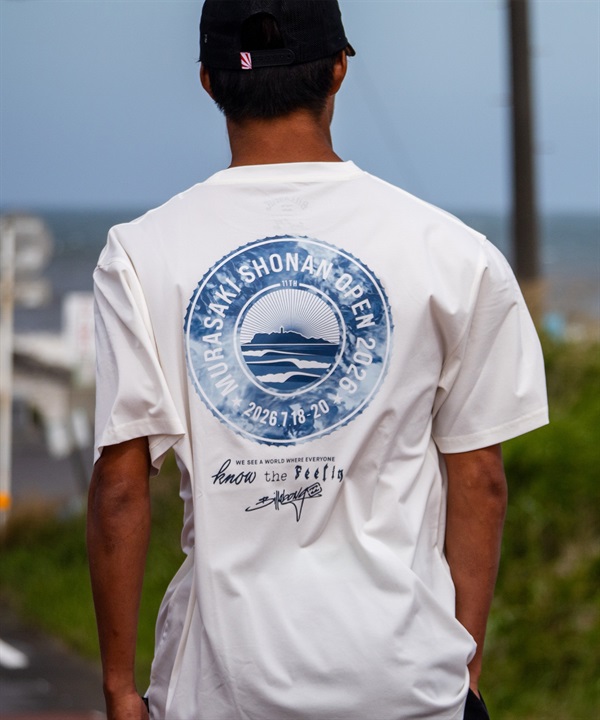 BILLABONG ビラボン 水着 ラッシュガード 半袖 Tシャツ メンズ レディース SHONAN OPEN SURFFLEX ムラサキスポーツ限定